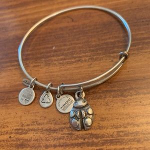 Alex and Ani Ladybug Bracelet